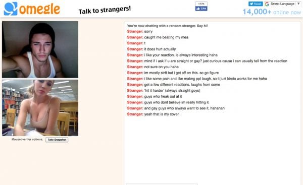 Omegle chat sex
