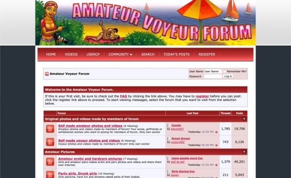 Amateur Voyeur Forum