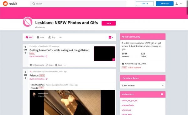 reddit.com lesbians