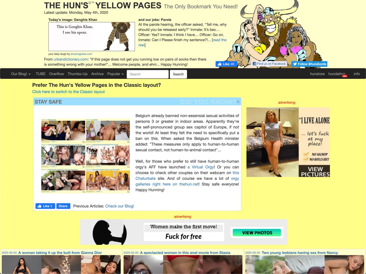 TheHun - The Huns Yellow Pages Porn