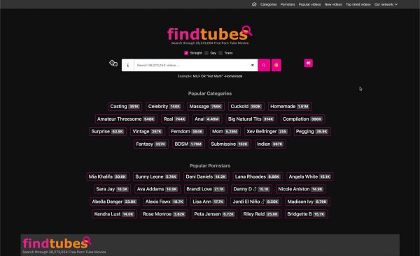 FindTubesand Porn Tube Search Engine and Sites Like FindTube image